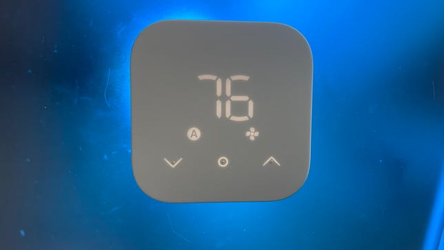Thermostat intelligent Amazon, modèle S6ED3R, certifié ENERGY STAR