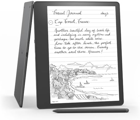 Amazon Kindle Scribe (16 Go) avec stylet Premium, écran Paperwhite 10,2" 300 ppp