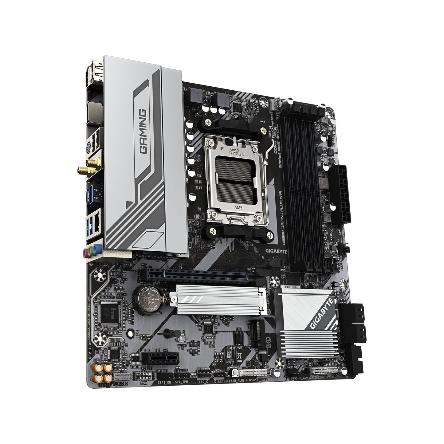 GIGABYTE B650M GAMING PLUS WIFI Micro ATX AM5 Motherboard