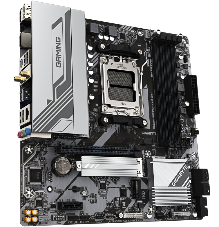 GIGABYTE B650M GAMING PLUS WIFI Micro ATX AM5 Motherboard