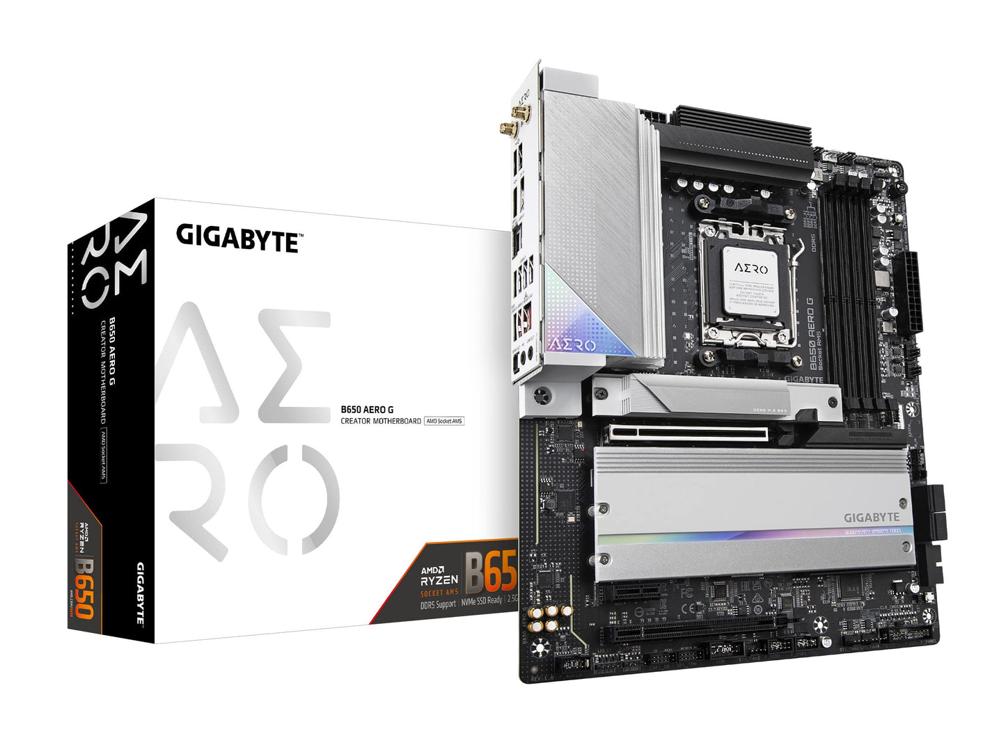 GIGABYTE B650 AERO G ATX Motherboard AMD B650 Socket AM5 DDR5