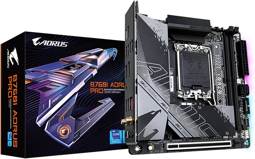 GIGABYTE B760I AORUS PRO Mini ITX DDR5 Motherboard