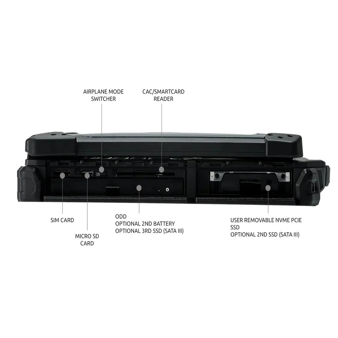 Durabook Z14 Media Bay Removable 2nd Battery