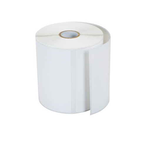 Étiquettes Brother DT Premium en papier plié en accordéon 4 x 6 pouces, 2 000/pile, 2 piles/boîte