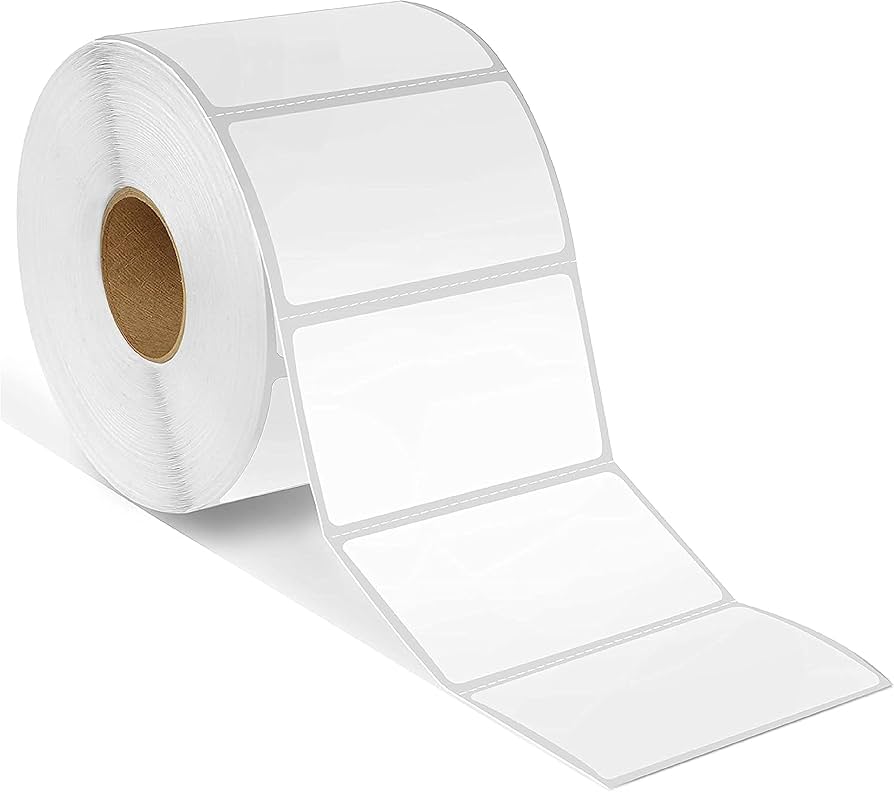 Brother 4x6in DT Premium Paper Labels, 1085/Roll, 4 Rolls/Case