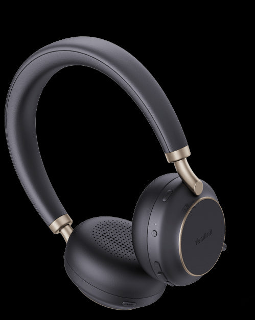 Casque supra-auriculaire sans fil YEALINK BH76 Plus UC noir USB-C