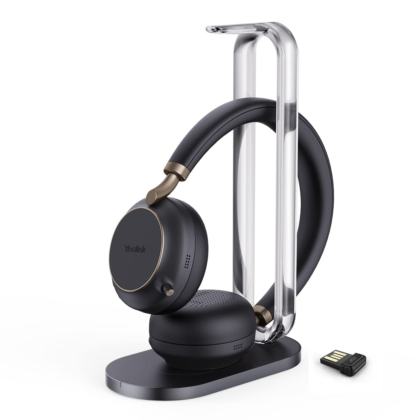 Casque Bluetooth YEALINK BH76 avec support de charge, USB-A, noir