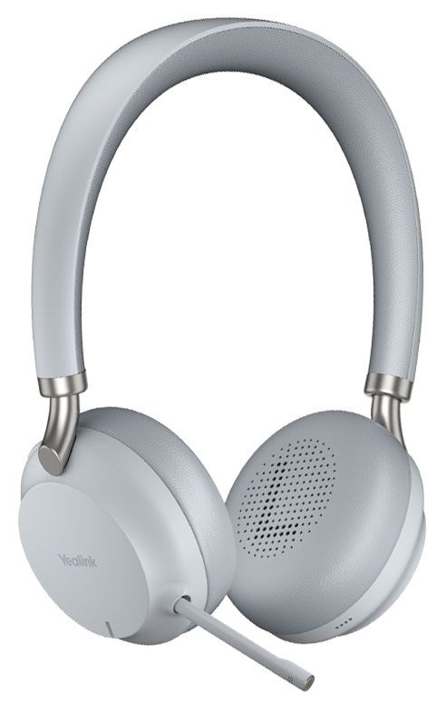 Casque supra-auriculaire sans fil Yealink BH76 avec support de charge USB-C Noir