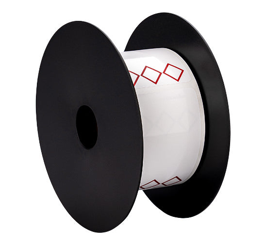 Étiquettes blanches Brother TT GHS 3 Diamonds 3 po x 2 po, rouleau de 250