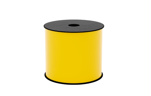 Étiquette en vinyle jaune Brother BMSLTMIL401 4 pouces, rouleau de 150 pieds
