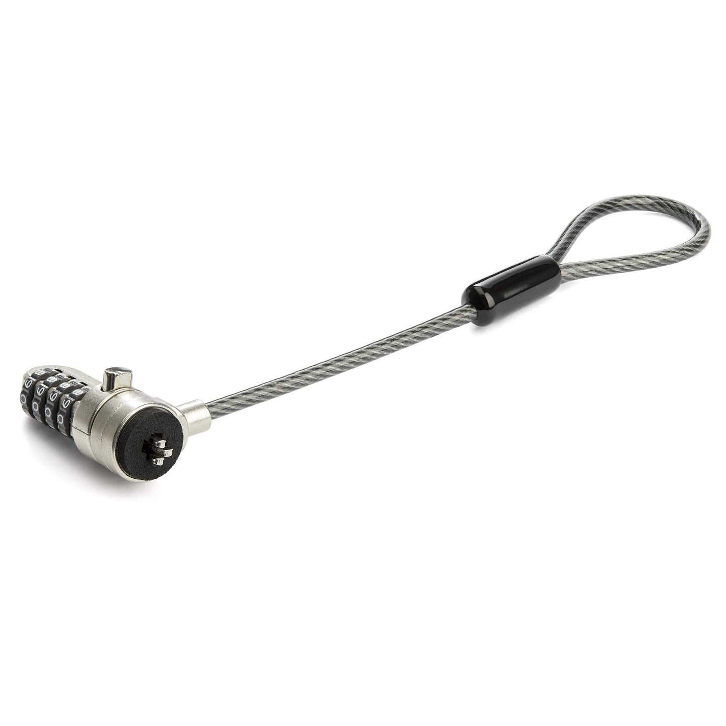 Boucle d'extension de câble antivol pour ordinateur portable STARTECH - Emplacement K, alliage de zinc, câble de 15 cm