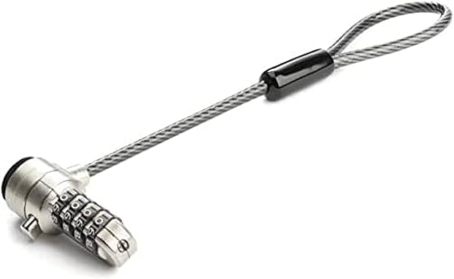 Boucle d'extension de câble antivol pour ordinateur portable STARTECH - Emplacement K, alliage de zinc, câble de 15 cm