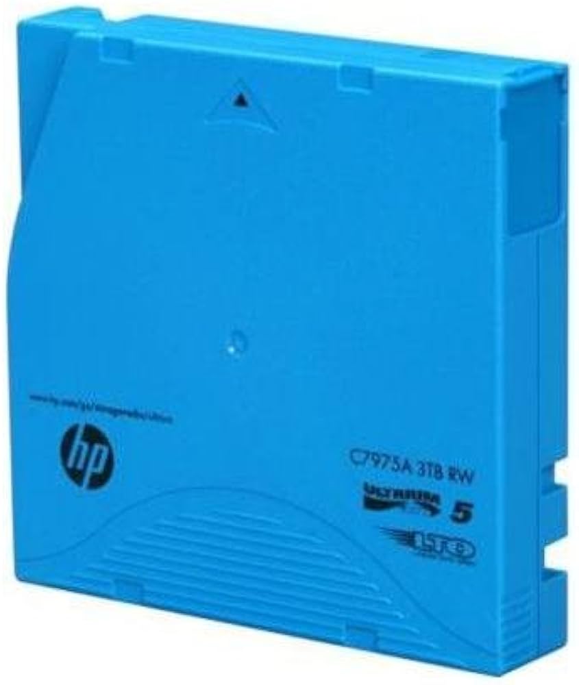 HP LTO5 Ultrium Tapes Non-Custom Label 20-Pack, 3TB Compressed