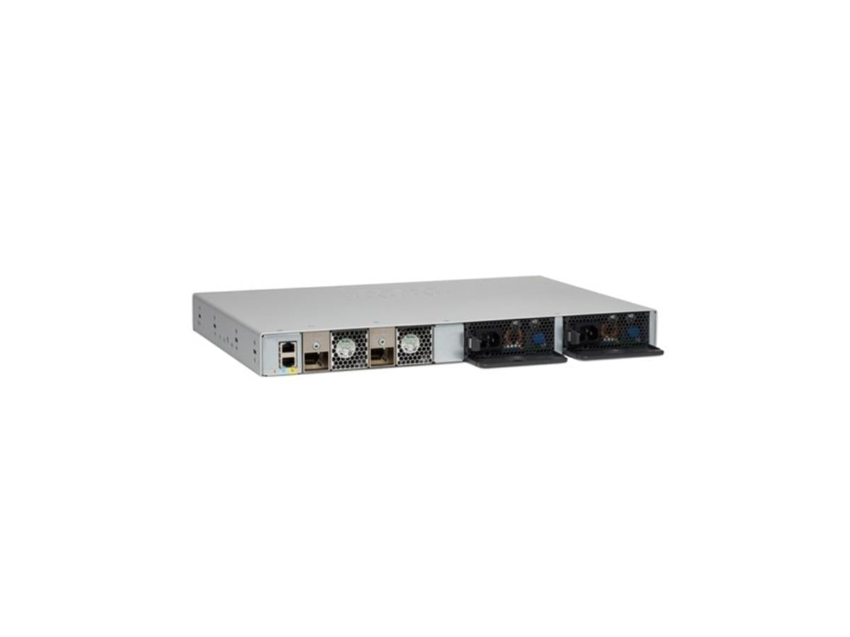 The Cisco Catalyst C9200-24T-E++ is a 24-port managed Layer 3 network switch built for secure, high-performance enterprise environments. Featuring Network Essentials software, 128 Gbps switching bandwidth, and 160 Gbps stacking throughput, it supports rich routing protocols and advanced management functions. With TAA compliance and an MTBF of over 587,000 hours, this switch ensures reliability and scalability for mission-critical deployments.