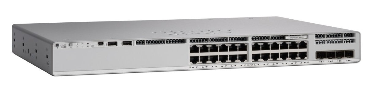 Cisco C9200L 24-Port PoE+ 2x25G Network Essentials Switch