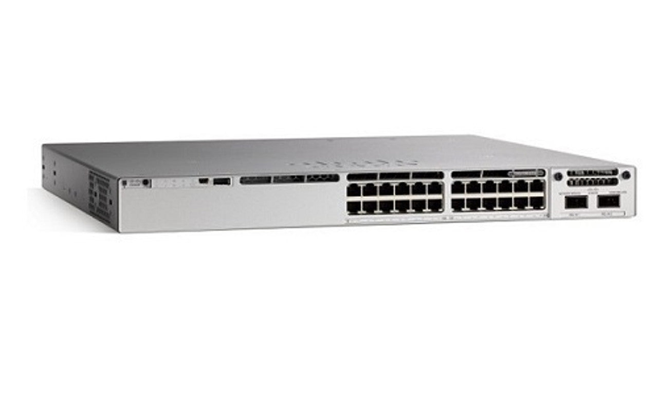 Cisco C9200L-24PXG-2Y-E PoE+ Switch with 24 Ports & 2x25G Uplinks