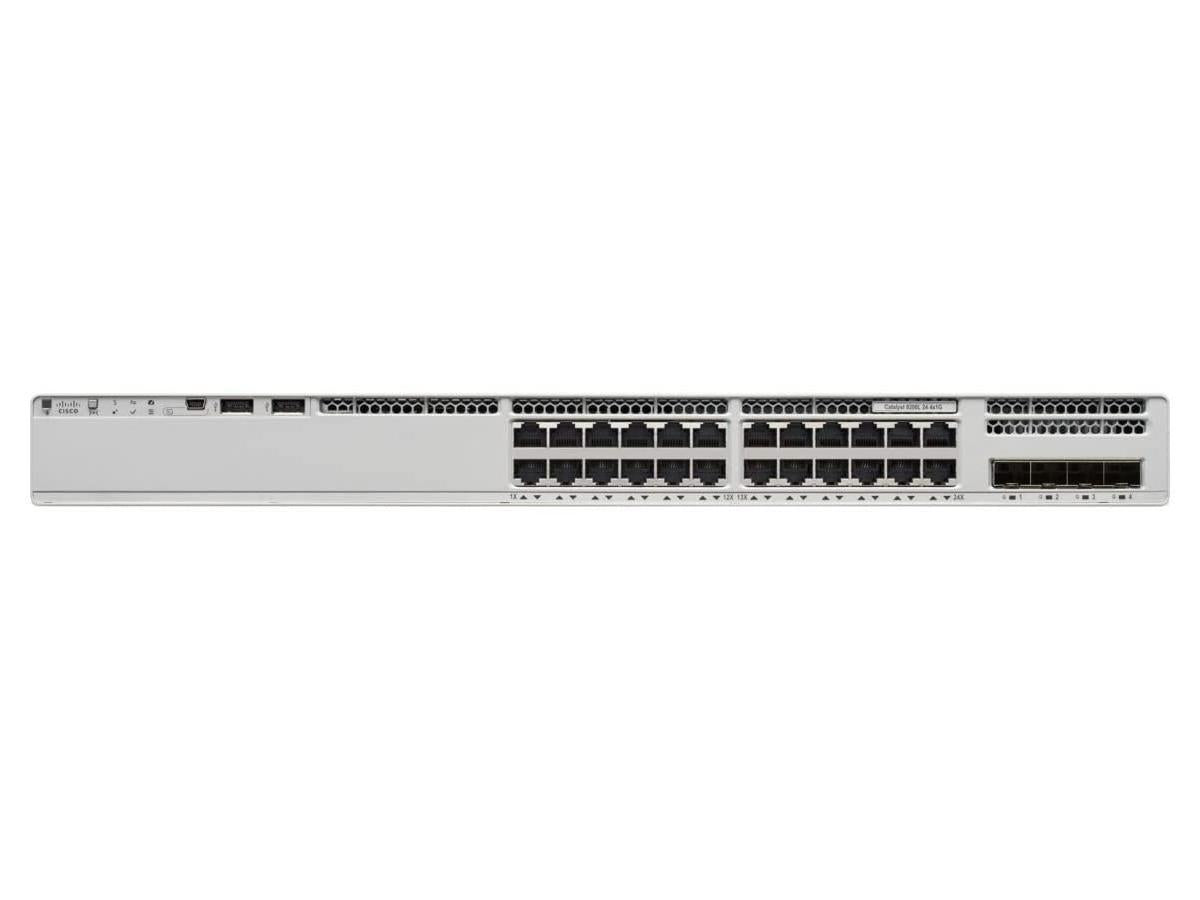 The Cisco Catalyst C9200L-24T-4X-E++ delivers enterprise-class security and performance in a 24-port rack-mountable managed switch. Designed for scalable Layer 3 deployments, it features gigabit Ethernet, 4x SFP+ uplinks, extensive routing protocol support, and robust stackability via Cisco StackWise-160 technology. Backed by a limited lifetime warranty and TAA compliance, this switch offers a durable, standards-based infrastructure solution for secure campus, branch, or data center networks.