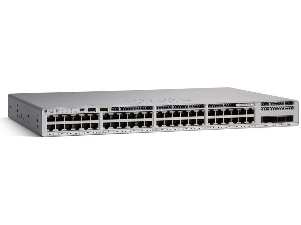 The Cisco C9200L-48T-4G-E is a TAA-compliant 48-port Gigabit Ethernet switch designed for scalable, secure Layer 2/3 networking environments. Featuring 4x 1G fixed uplinks, 2GB RAM, and 4GB flash memory, it supports major routing protocols including RIP, OSPF, and IS-IS, and comes with an Enhanced Limited Lifetime Warranty.