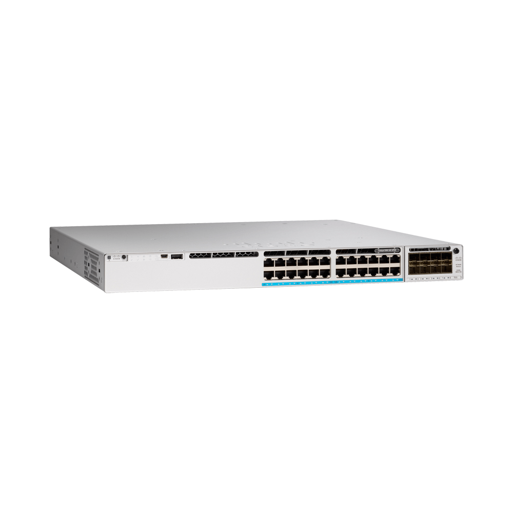 Commutateur Cisco Meraki C9300-24P-M 24 ports PoE+ Network Essentials