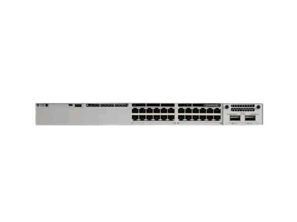 The Cisco Catalyst 9300 24-Port Fiber Switch (C9300-24S-1A) delivers robust Layer 3 switching performance tailored to high-demand enterprise and federal network environments. With 24 Gigabit SFP ports, advanced security features, and powerful Network Advantage licensing, it’s ideal for scalable, secure deployments. Designed for resilience, the unit features dual hot-plug power supplies and Cisco StackWise-480 technology for high-speed stacking.