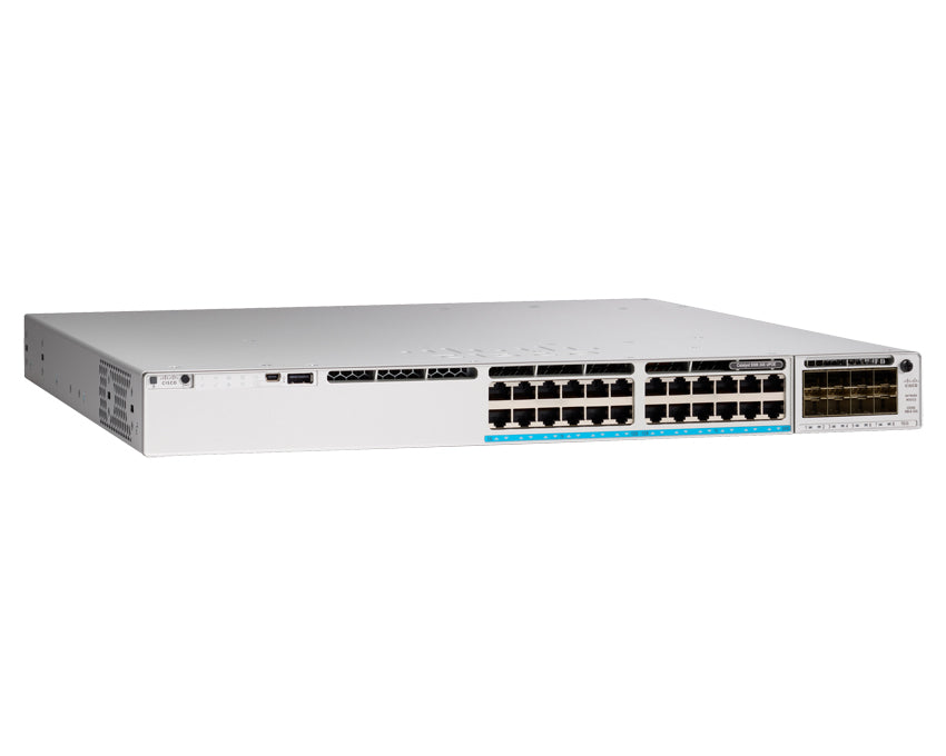 Commutateur UPOE CISCO Meraki C9300 24 ports avec alimentation 1100 WAC