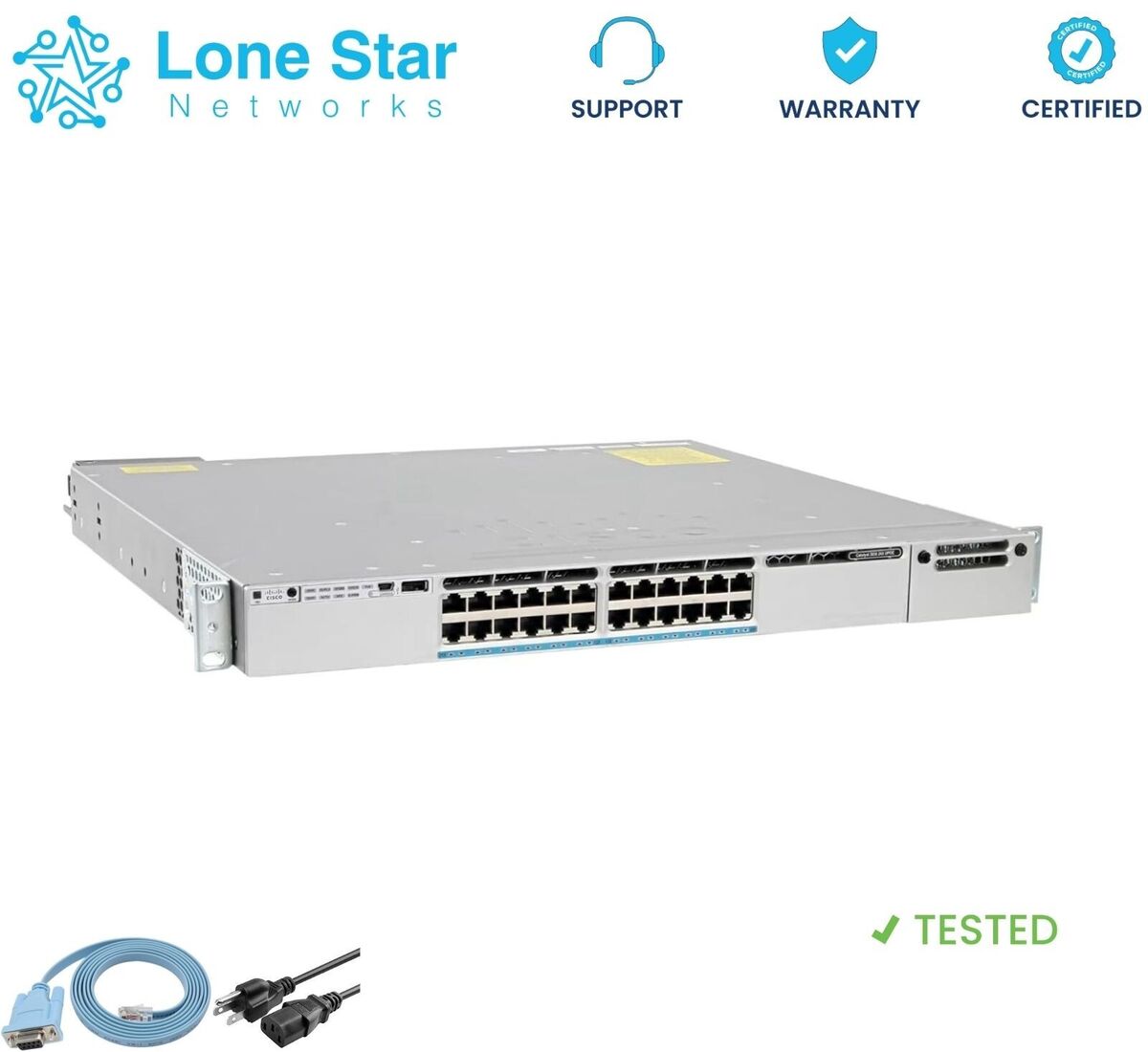 Commutateur réseau multigigabit 48 ports Cisco C9300-48UXM-1A