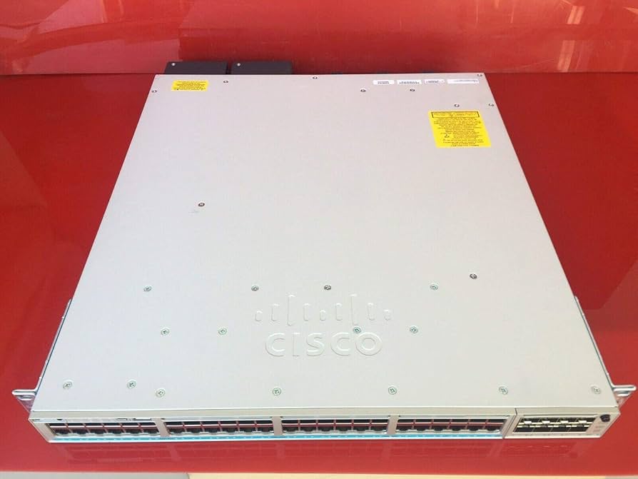 Cisco Catalyst 9300 48-Port (12 MGig & 36 2.5G) UPOE Switch, EDU