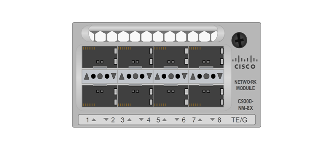 Module réseau Cisco Meraki C9300 8 x 10GE, C9300-NM-8X-M