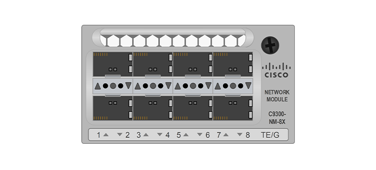 Module réseau Cisco Meraki C9300 8 x 10GE, C9300-NM-8X-M