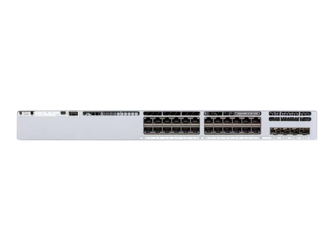 Cisco Catalyst 9300L 24-Port UPOE Switch with 4x10G Uplinks, Network Essentials