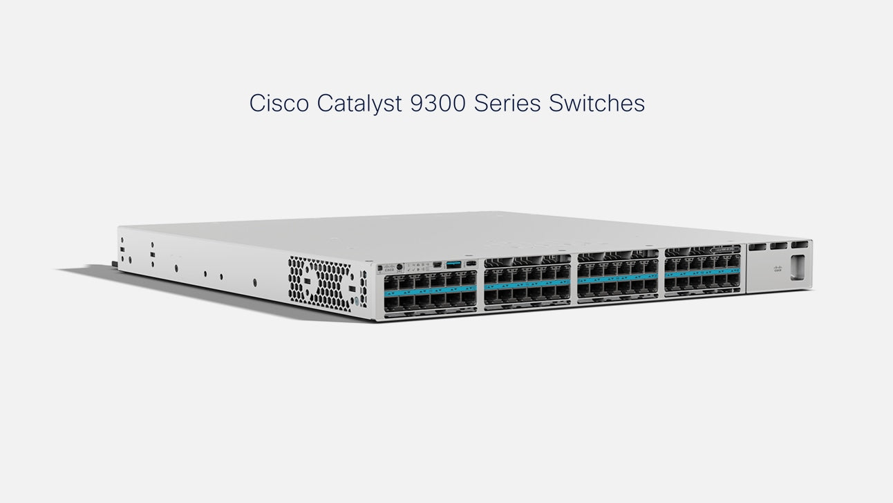 Commutateur Cisco Catalyst 9300X 24 ports mGig UPOE+ (K12, C9300X-24HX-EDU)