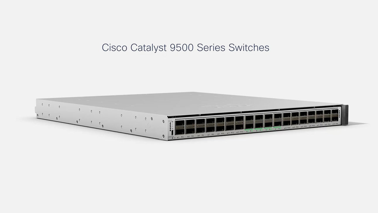 Cisco Catalyst 9500 C9500-48Y4C 48-Port Data Center Switch