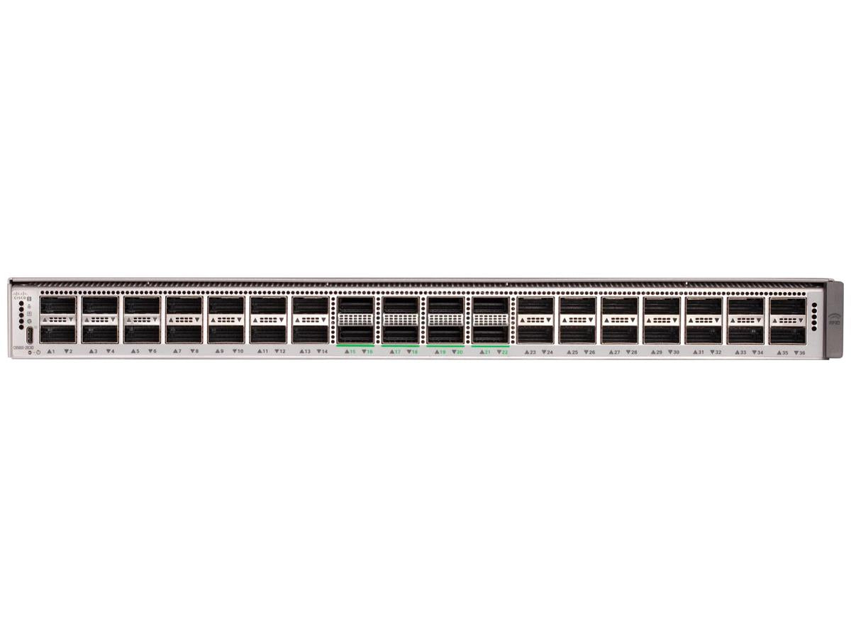 The Cisco Catalyst 9500X Series C9500X-28C8D-CX switch delivers high-performance switching for demanding networking environments. With advanced Layer 2 and Layer 3 capabilities, it features 28x 100G and 8x 400G Ethernet ports, making it ideal for core and edge data center deployments. Enhanced with Cisco’s Silicon One Q200 ASIC and robust routing protocols, it ensures secure and scalable connectivity.