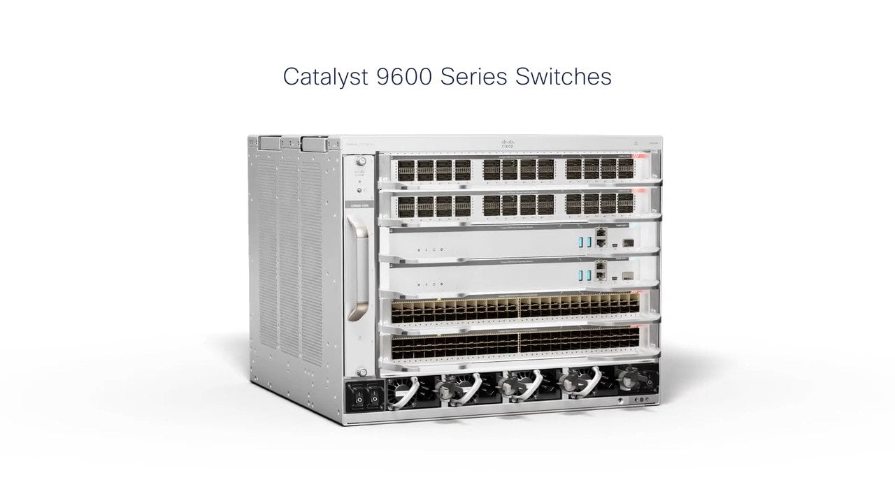 Cisco Catalyst 9600 56-Port 50G & 4-Port 100G Line Card