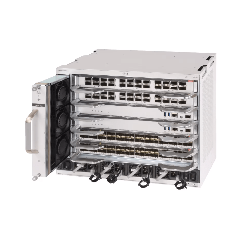 Châssis Cisco Catalyst 9606R à 6 emplacements, offre EDU