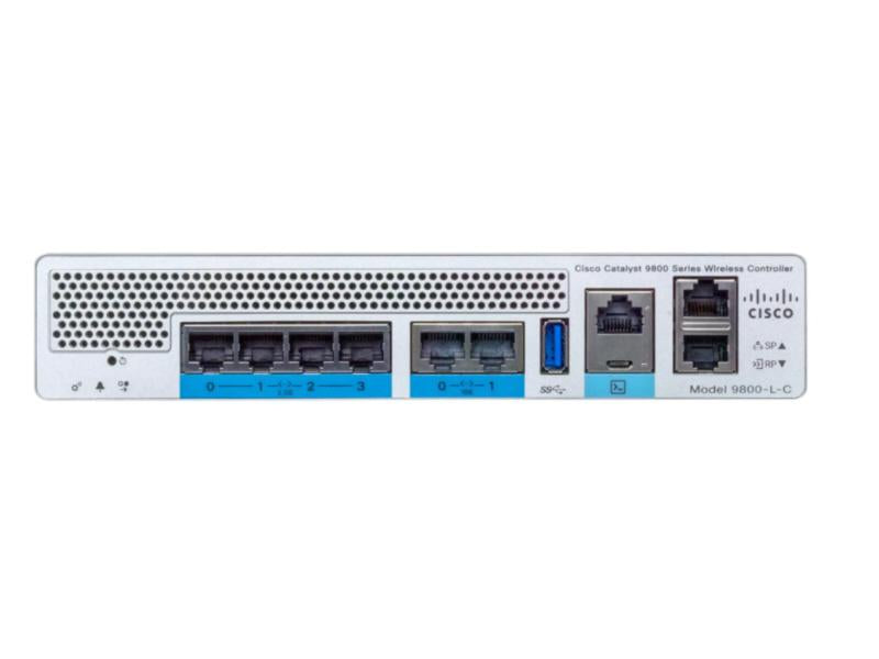 The Cisco Catalyst 9800-L Wireless Controller offers a robust, scalable foundation for enterprise wireless deployments. Supporting a comprehensive suite of IEEE 802.11 standards including 802.11ax, this unit ensures modern compatibility across all wireless spectrums. Designed in a compact 1RU form factor, it includes advanced features such as API-driven configuration, seamless software patching, and extensive remote management protocols.