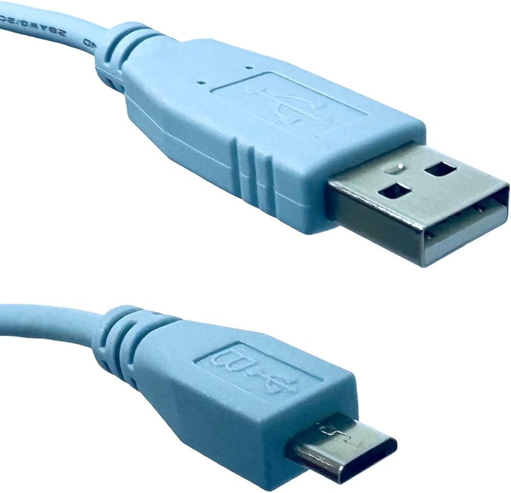 Câble de console Cisco 1,8 m USB type A vers mini-USB type B