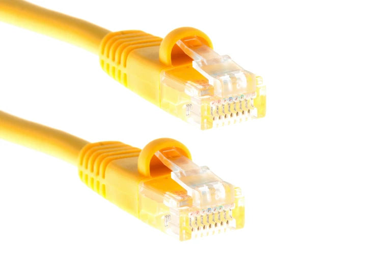 CISCO CAB-ETH-S-RJ45 Ethernet Cable, 6ft, Yellow, Straight-through