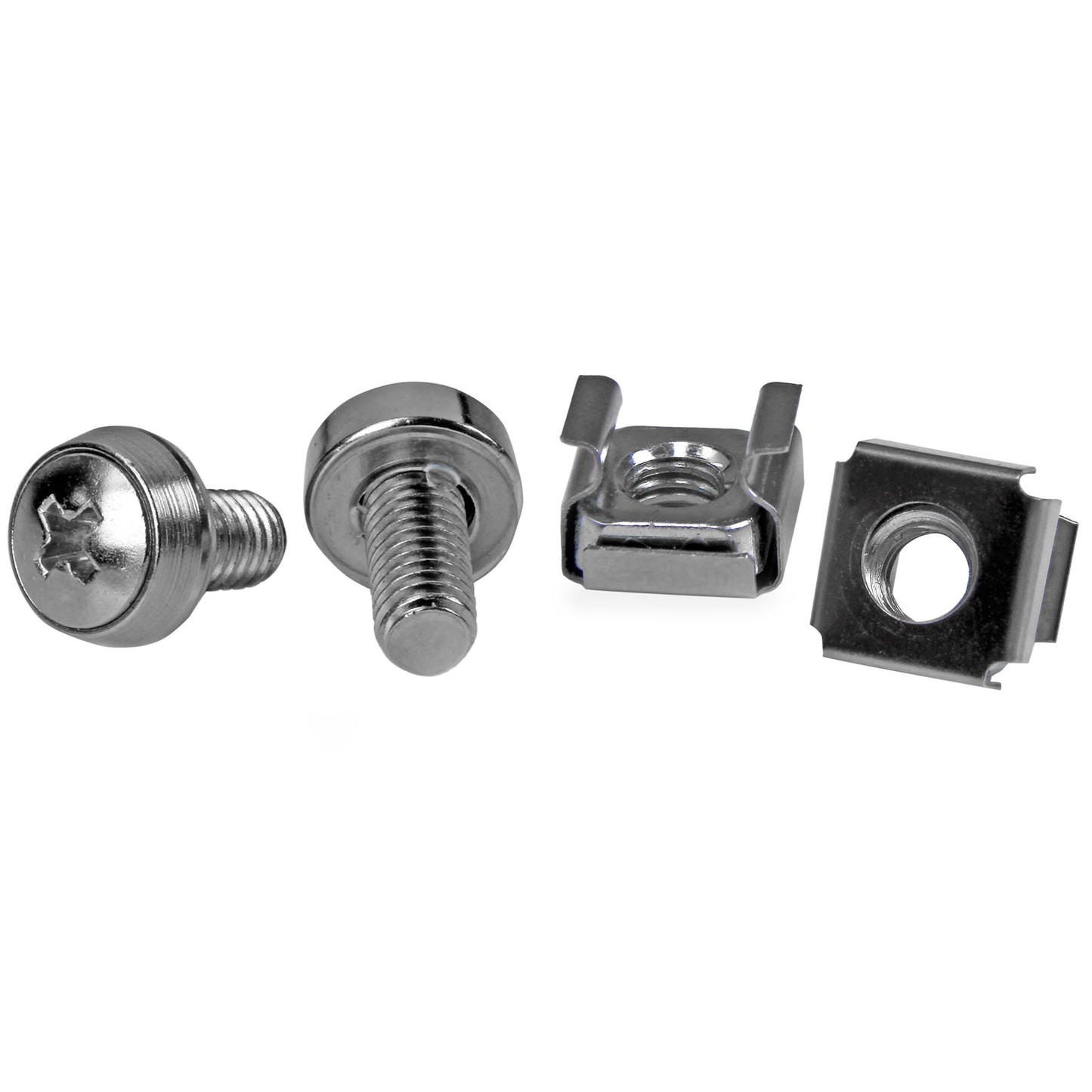 Vis de montage et écrous cage StarTech M6 (50 pièces) (CABSCREWM6)