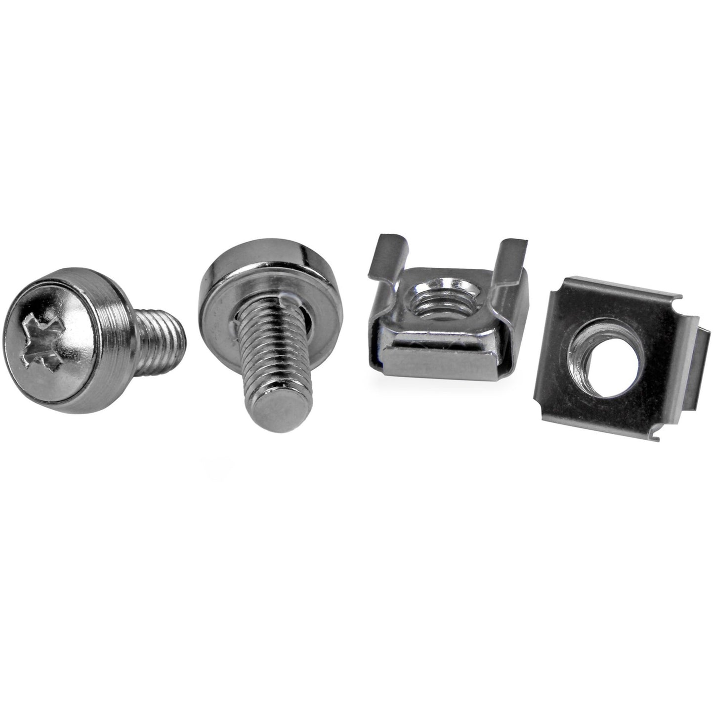 Vis de montage et écrous cage StarTech M6 (50 pièces) (CABSCREWM6)