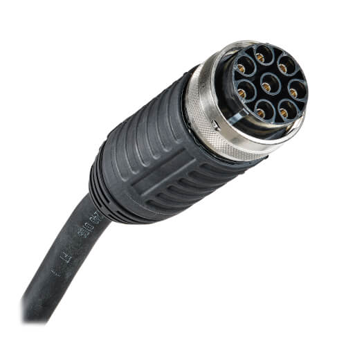 Eaton Power Cord, 70A 208V 3-Phase, 10ft, Hardwire to 8-Pin Souriau