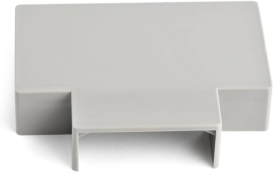 Connecteurs en T StarTech pour chemin de câbles, 3 voies, ABS, blanc, lot de 20