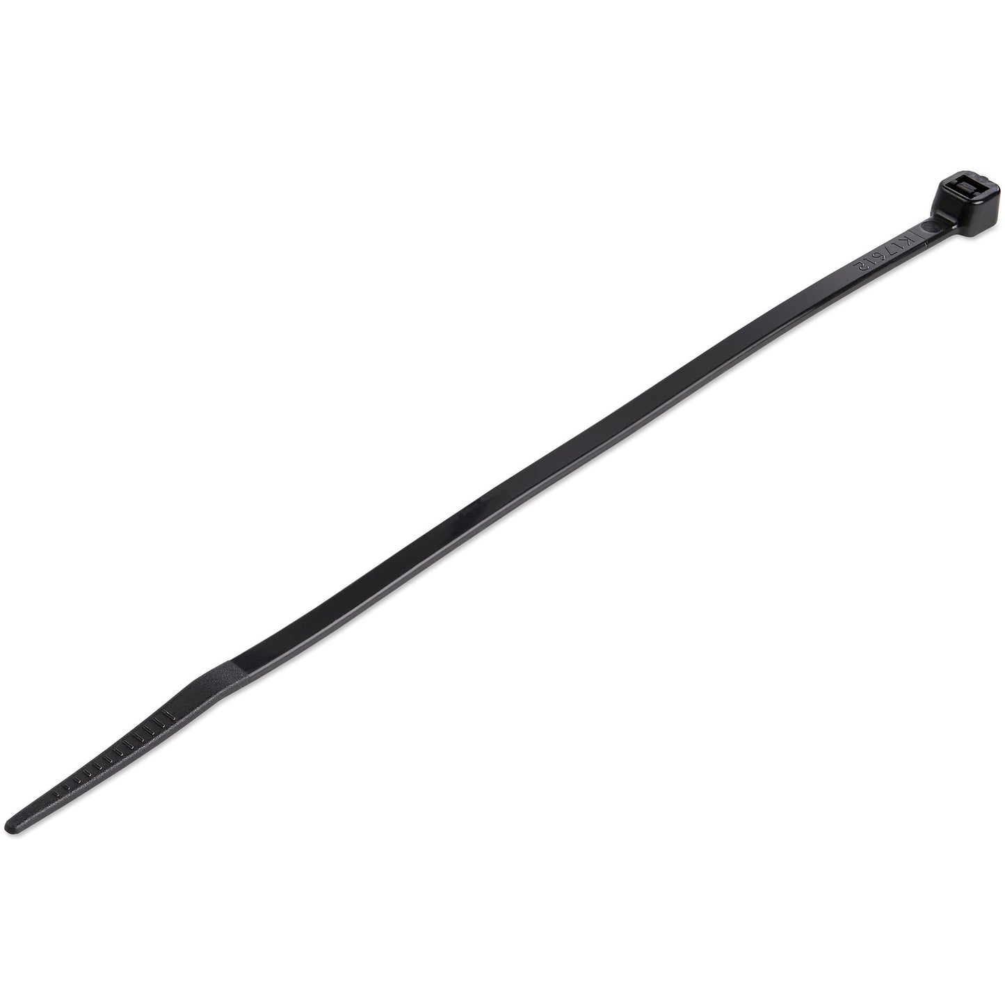 StarTech 4" Black Nylon Cable Zip Ties, 1000-Pack, UL/TAA Compliant