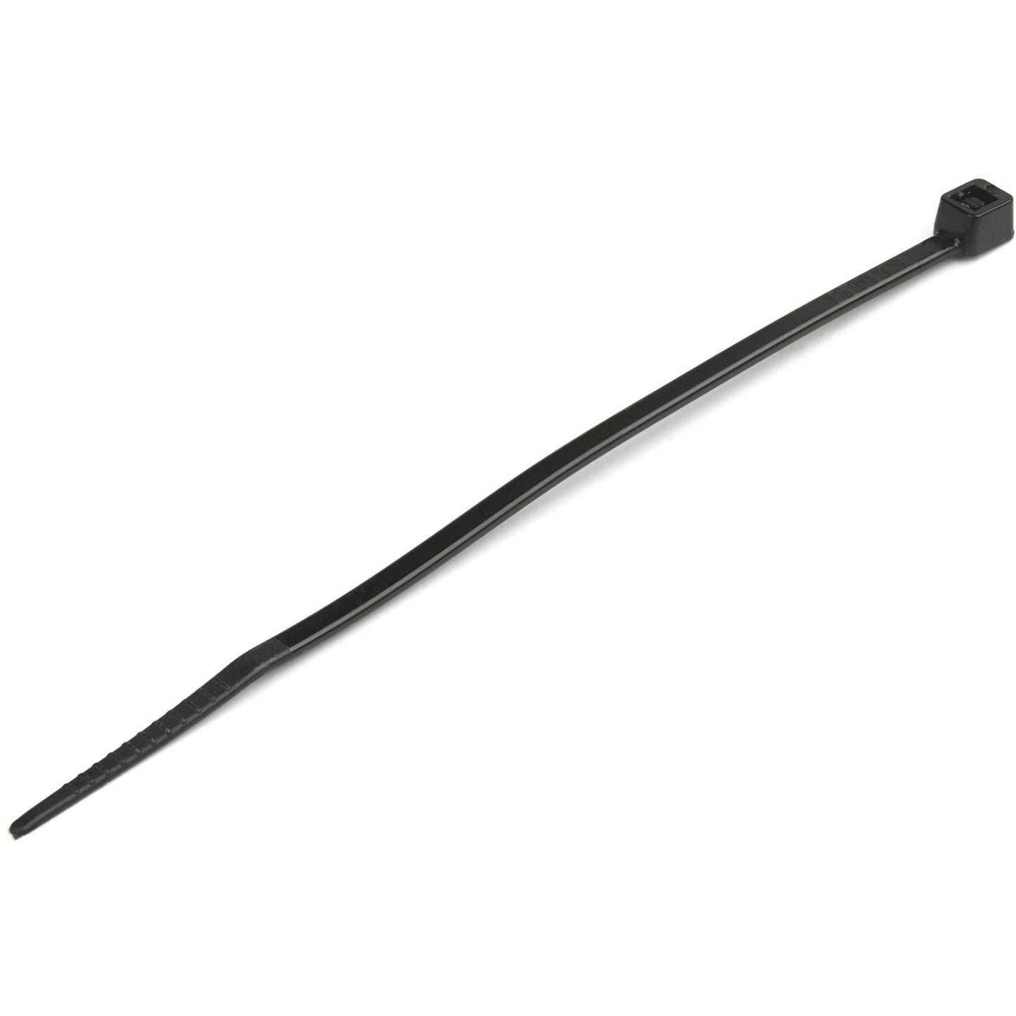 Serre-câbles StarTech en nylon blanc (10 cm), sans outil, conformes aux normes TAA, paquet de 100