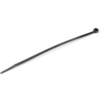 StarTech CBMZT8B 8in Black Nylon Cable Ties - 100 Pack