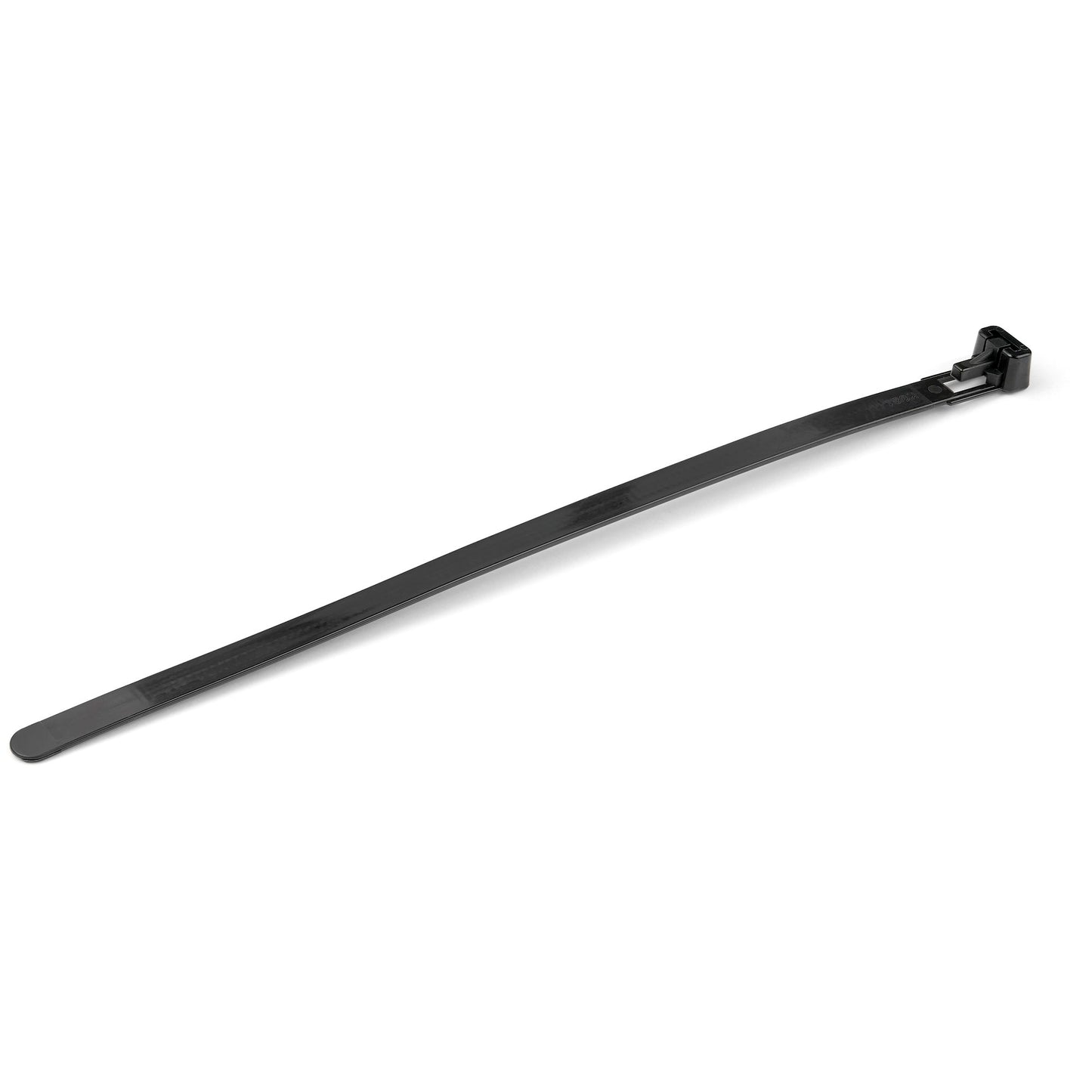 STARTECH 8" Reusable Nylon Cable Ties, 100 Pack, Black