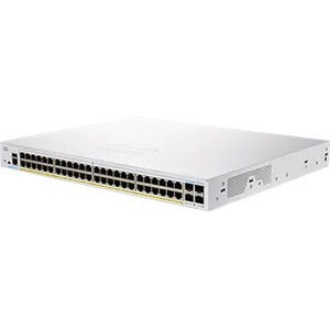 CBS250 SMART 48-PORT GE, POE, 4X10G SFP+ REMANUFACTURED
