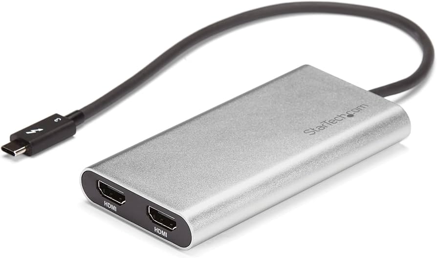 Adaptateur StarTech USB C vers HDMI 4K - 4K 60 Hz, compatible Thunderbolt 3