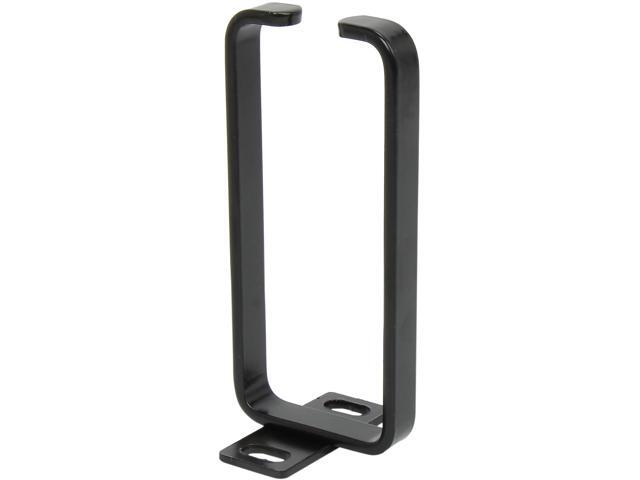 StarTech 1U Rack Cable Management D-Ring Hook - 4.5x10cm Steel Organizer