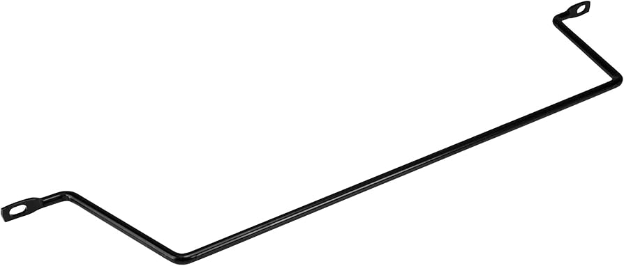 STARTECH Lacing Bars Horizontal Cable, 2 Inch, Steel, Black